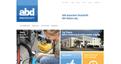 Desktop Screenshot of abd-druckluft.de