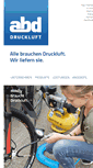 Mobile Screenshot of abd-druckluft.de